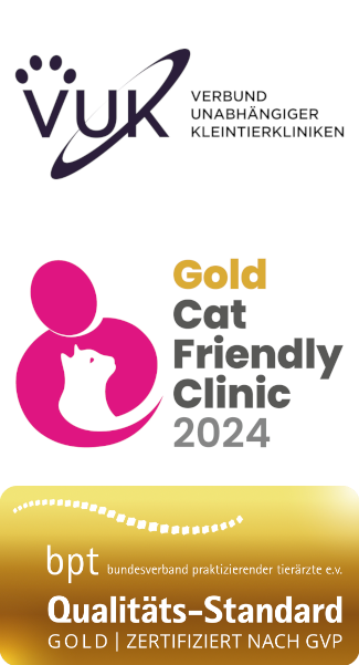 Verbund-Unabhaengiger-Kleintierkliniken-Logo-Cat-friedly-Clinic-bpt-Gold